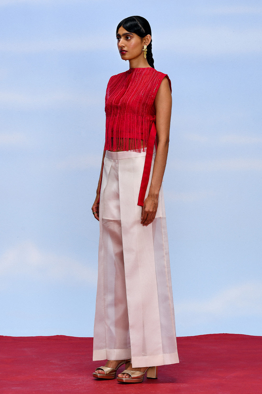 OPACITY PANTS - OFF WHITE