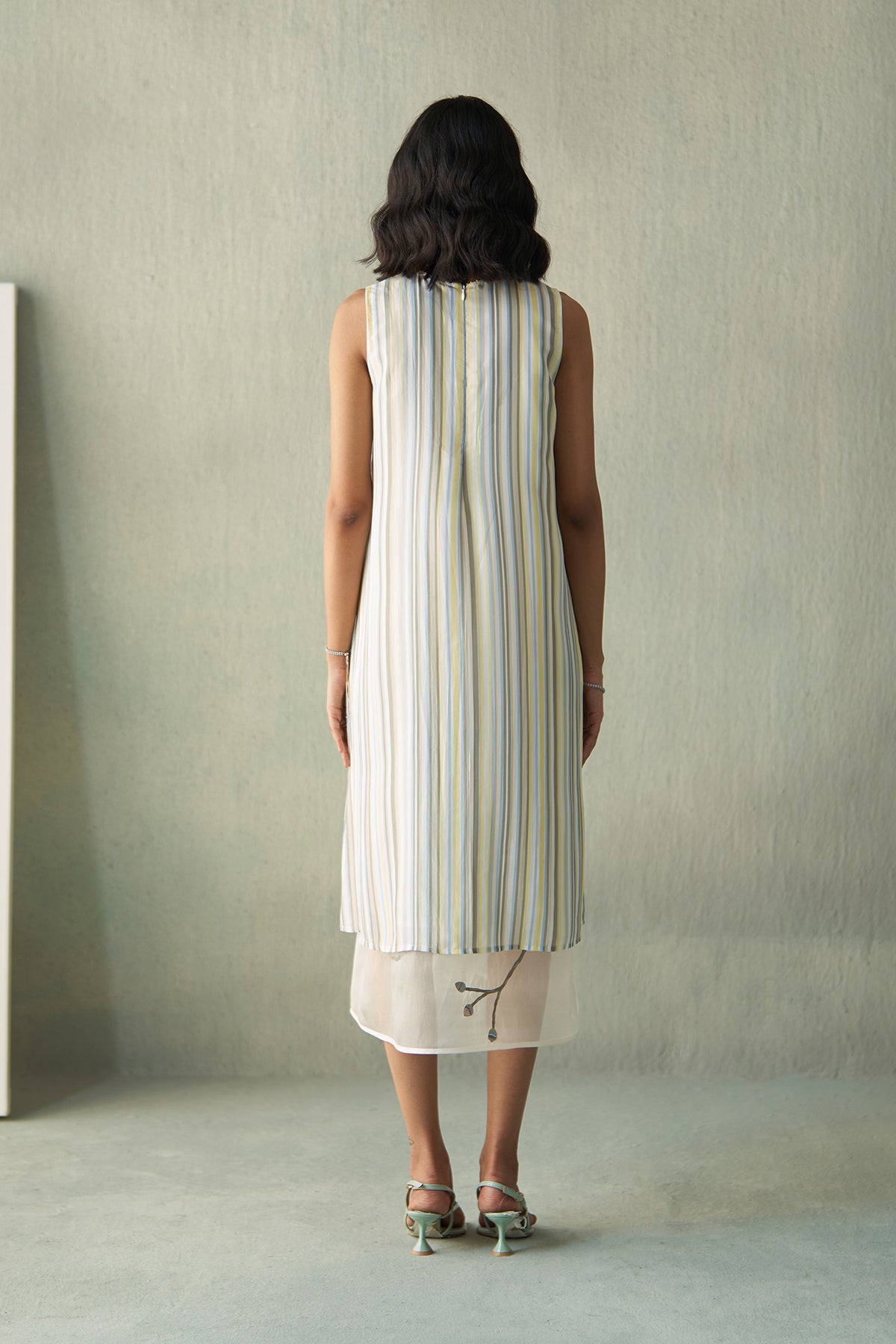 Sunrise Sky Silk Dress