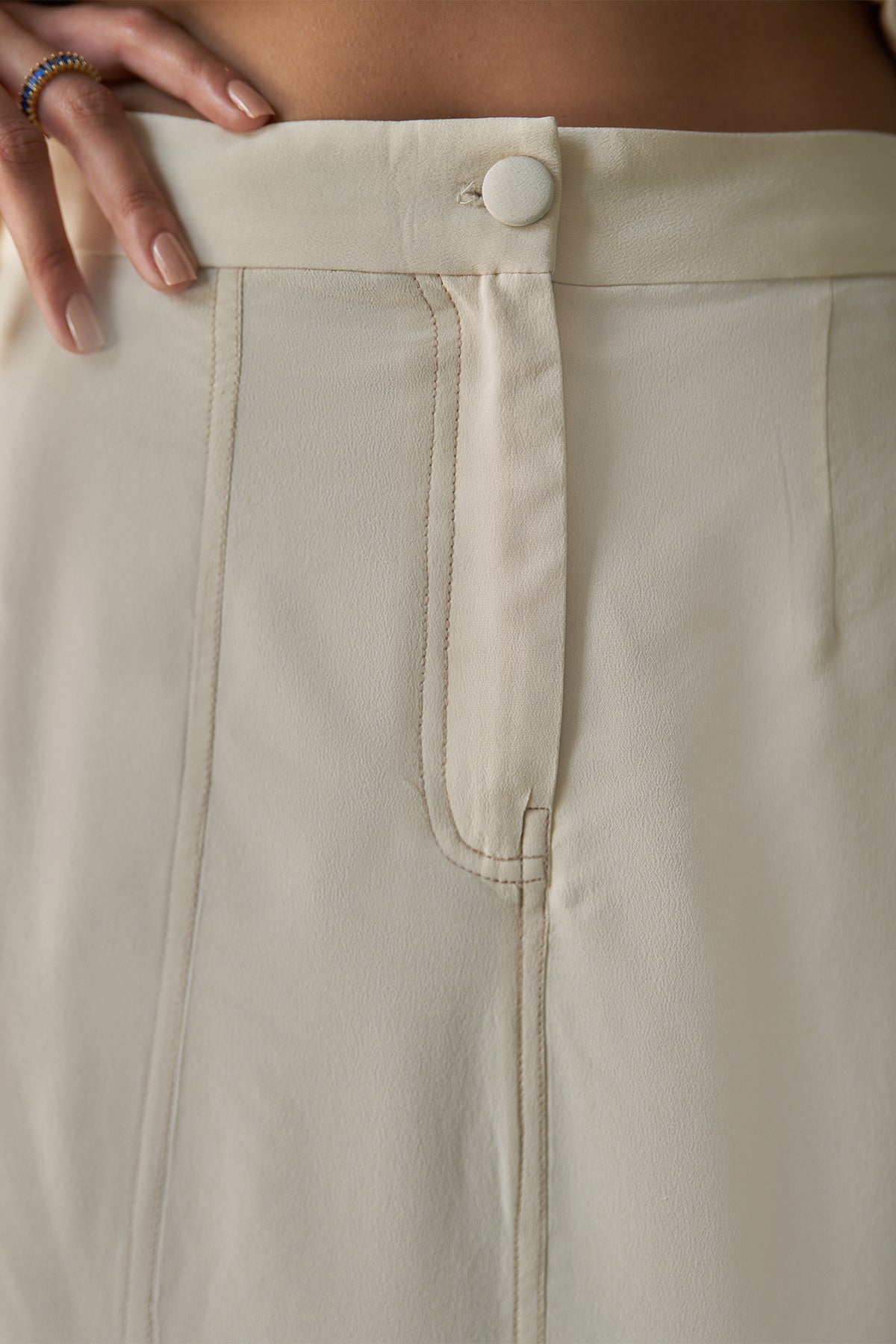 Symmetry Skirt Ivory