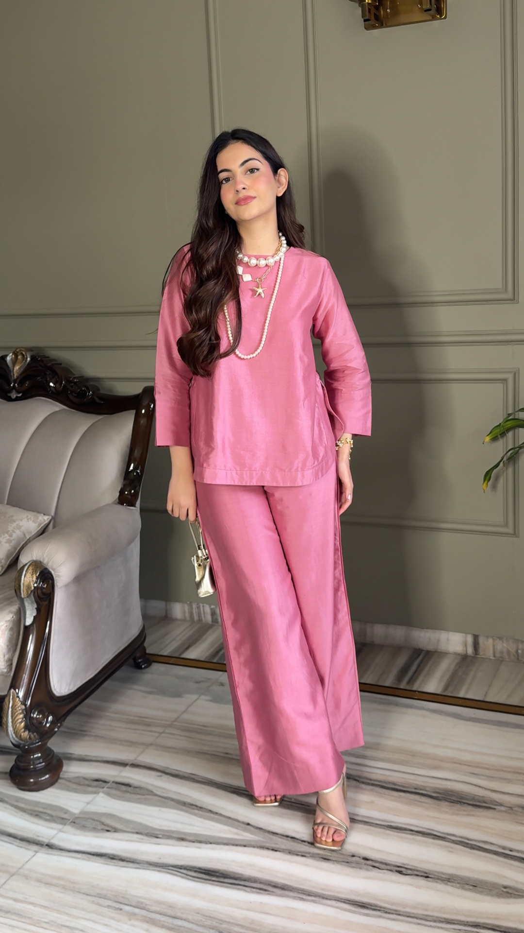 Jannat Khurana in Mulberry Daytime Coords