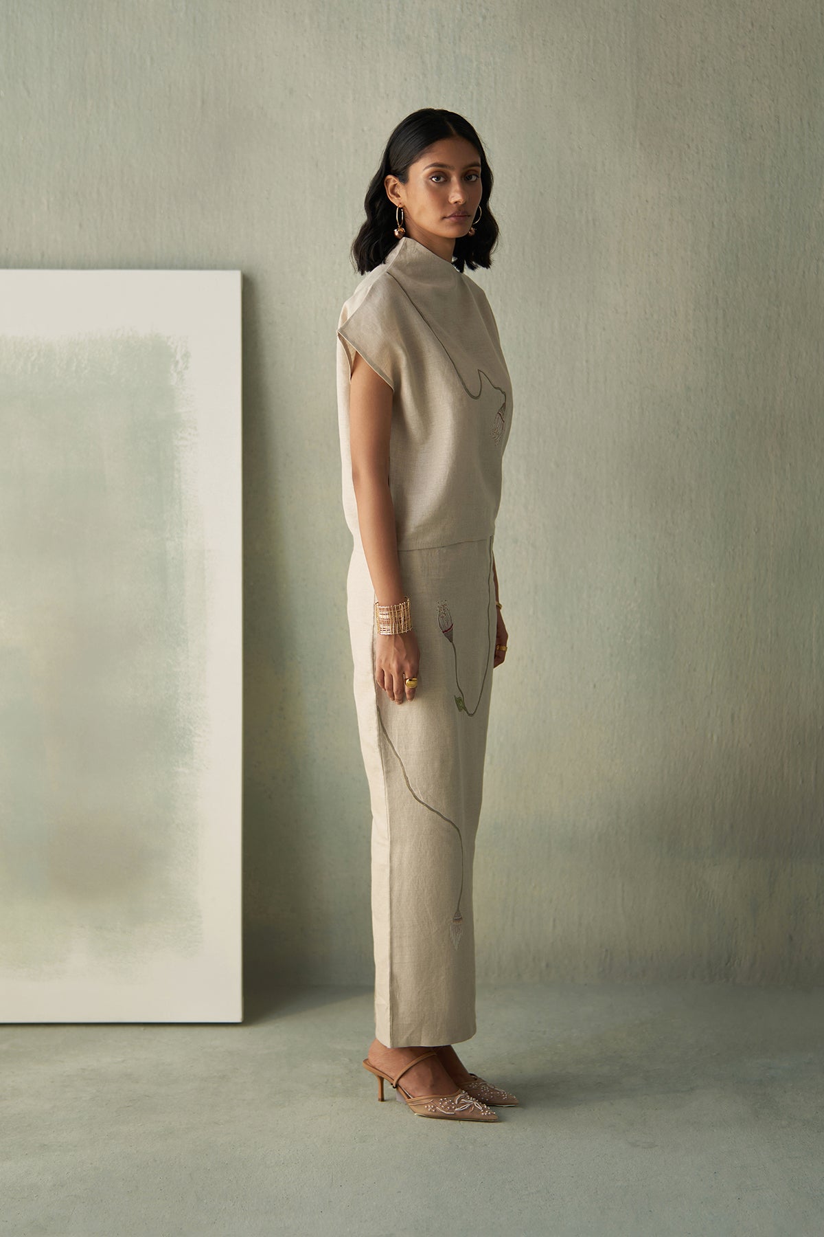 Desert Bloom Top & Skirt Set