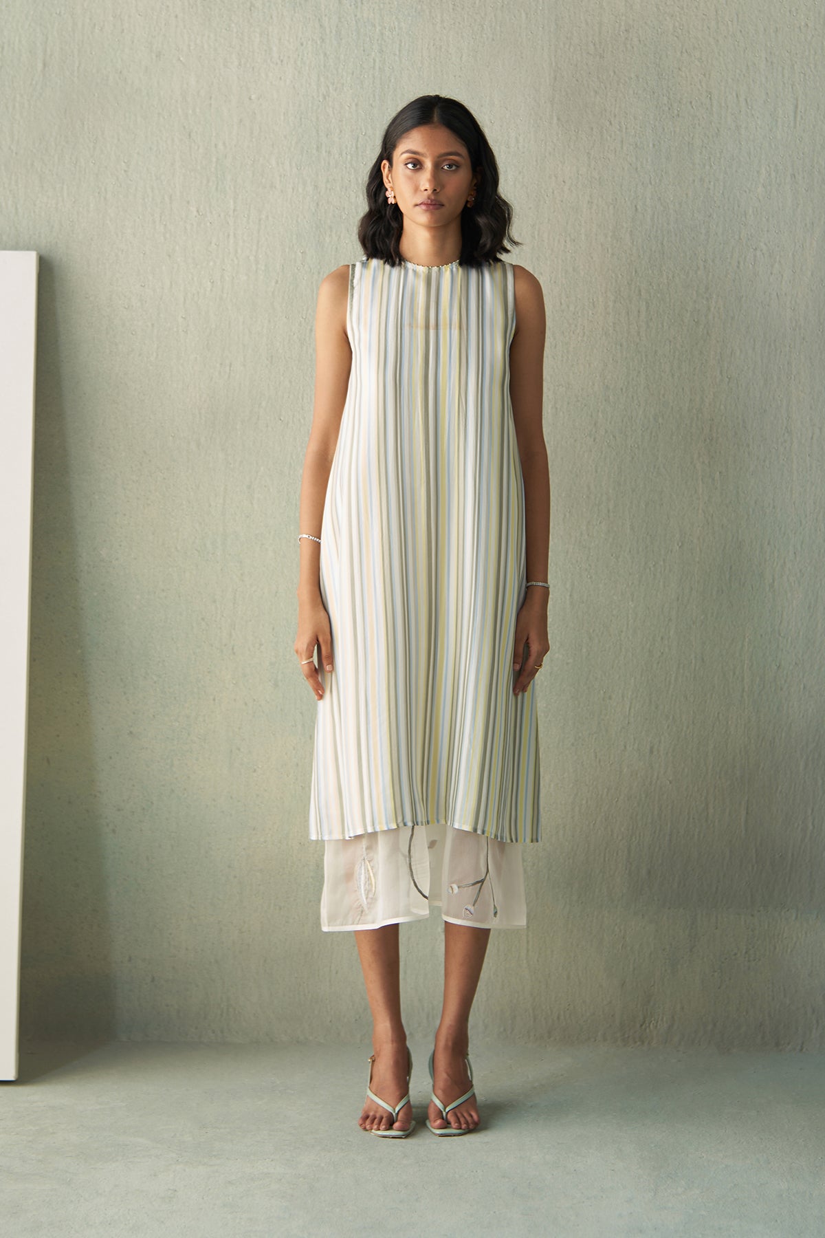 Sunrise Sky Silk Dress