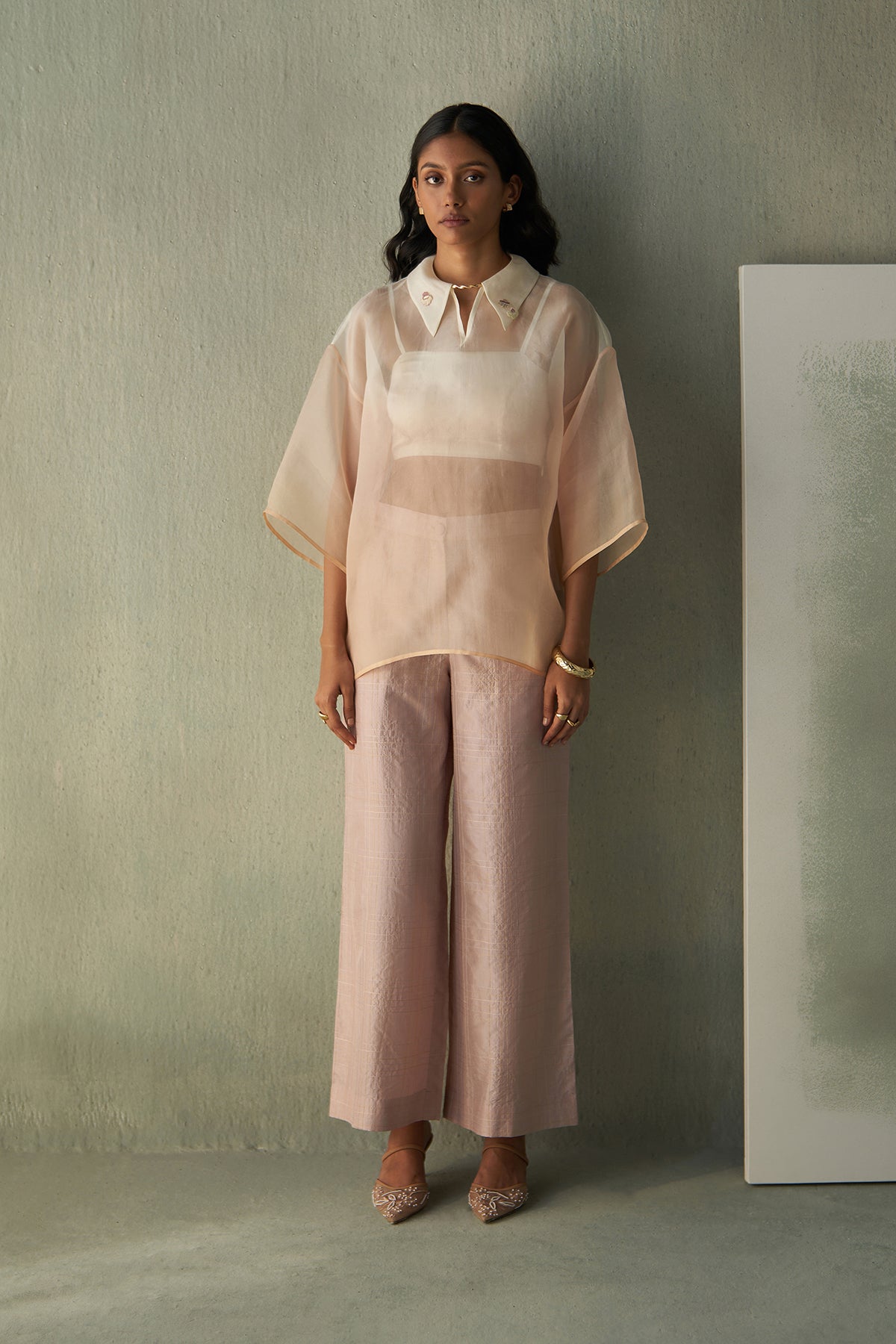 Sorbet Check Trousers