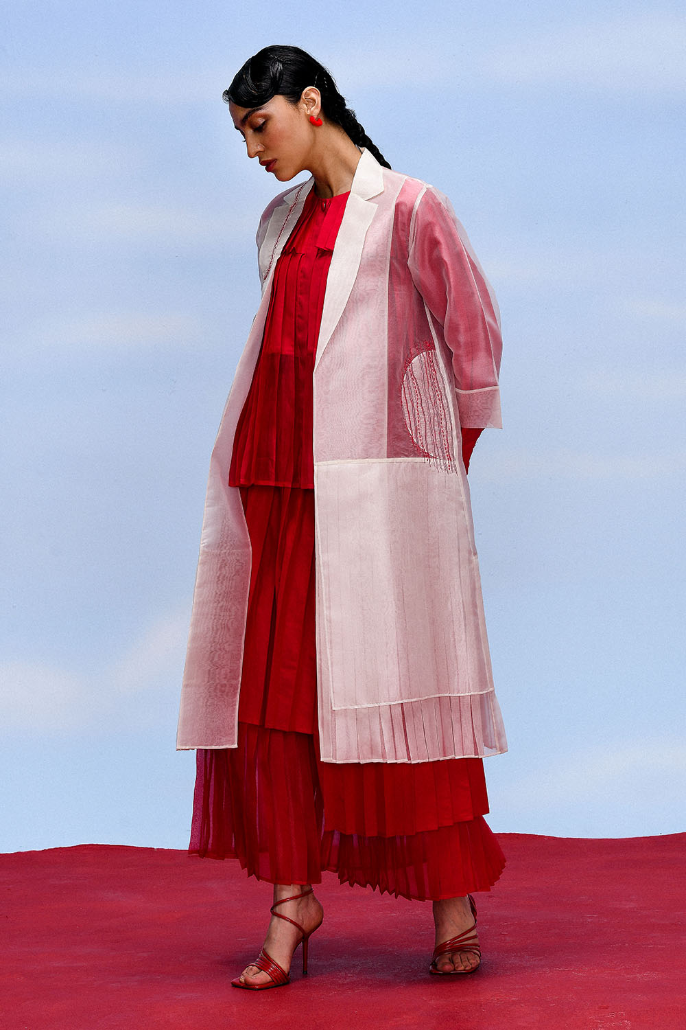 DOROTHY SHEER TRENCH/JACKET