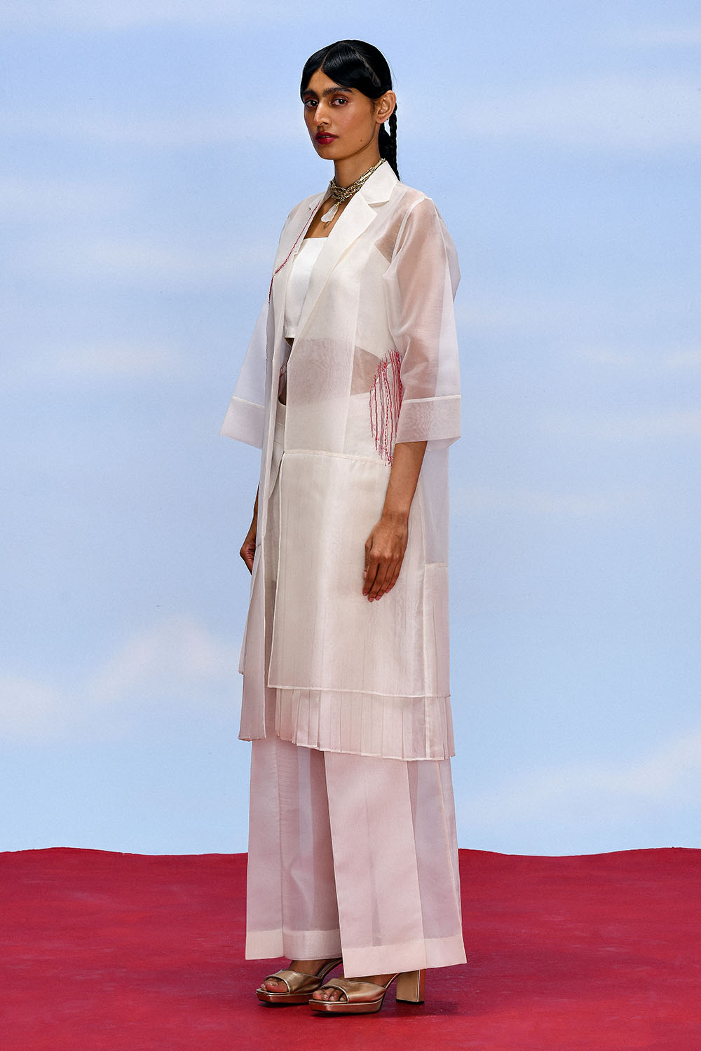 DOROTHY SHEER TRENCH/JACKET