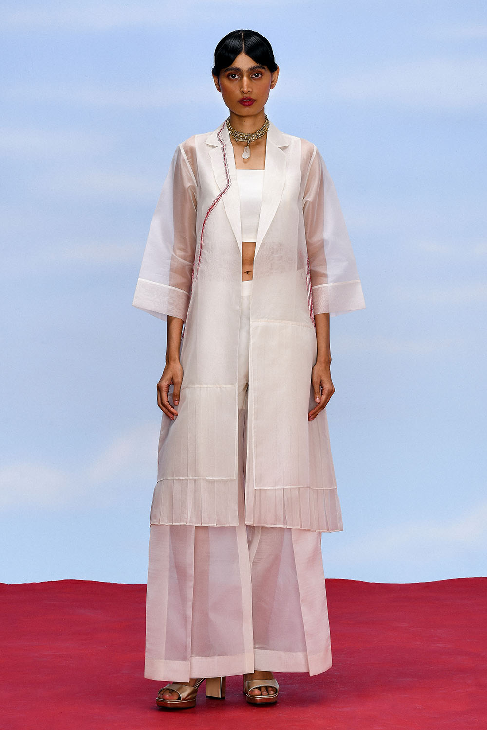 DOROTHY SHEER TRENCH/JACKET