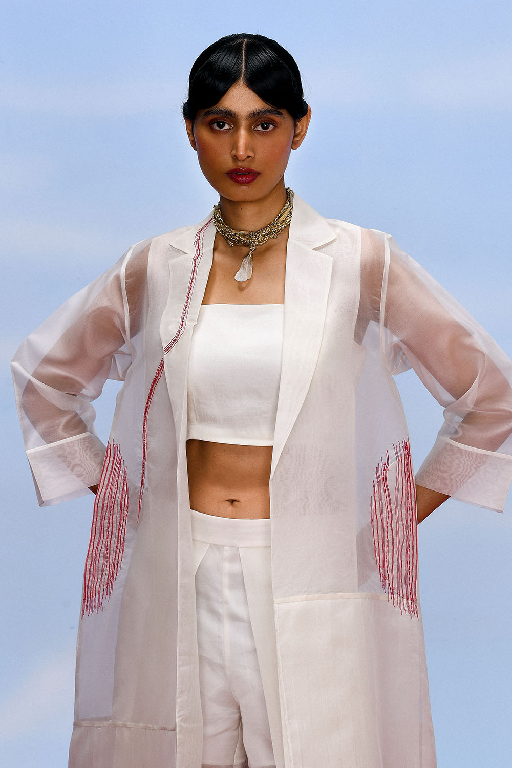 DOROTHY SHEER TRENCH/JACKET