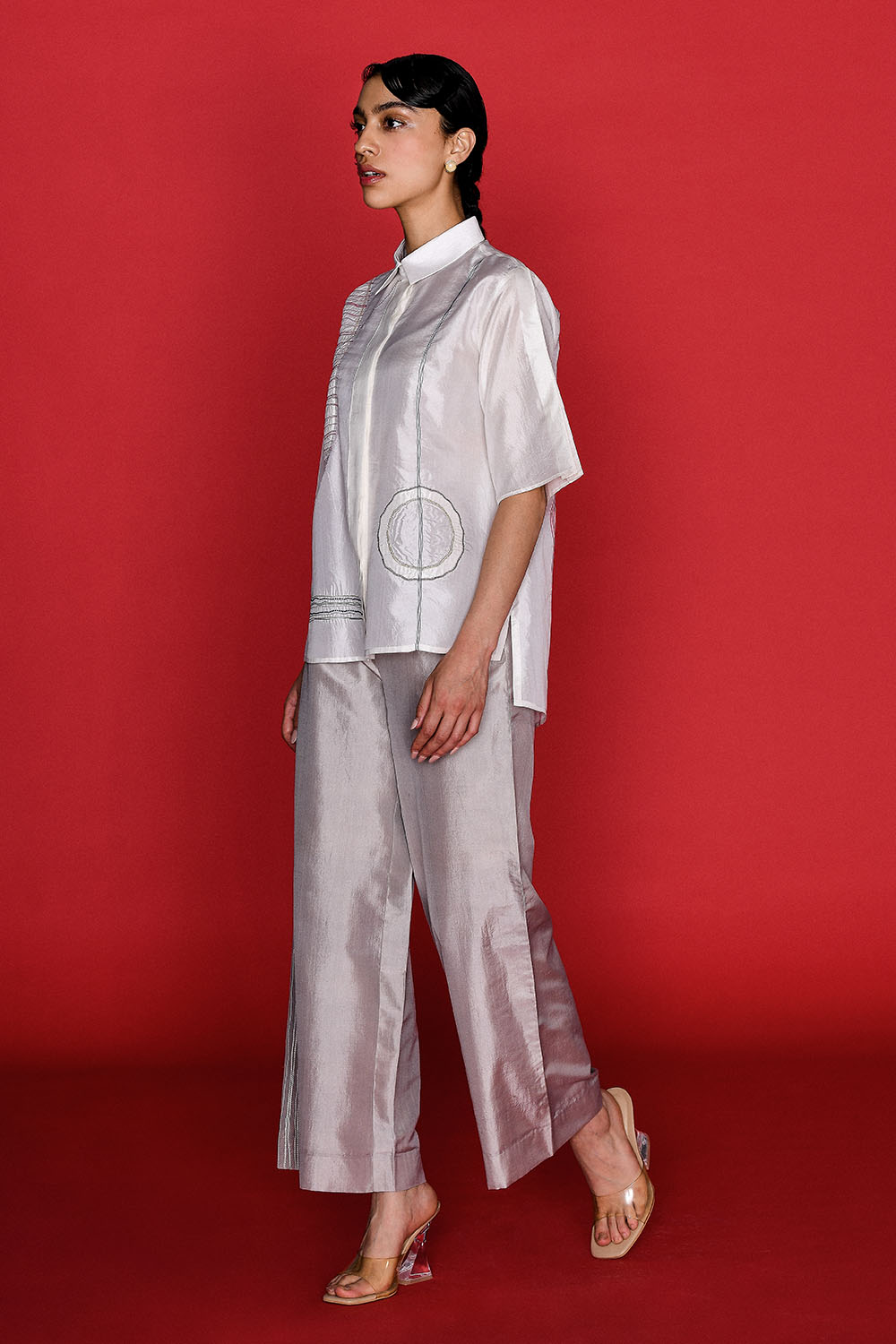 NATIVE GREY TROUSERS