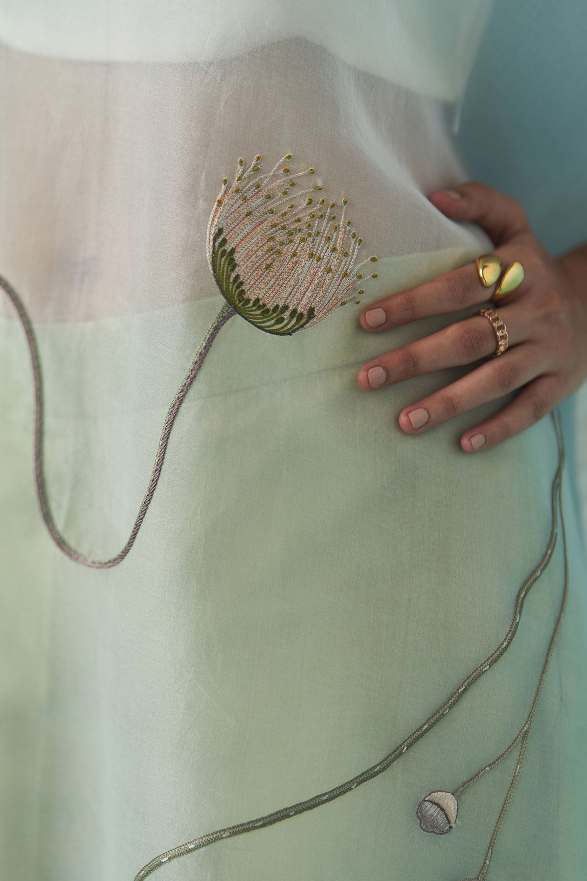 Cocoon Sheer Overlay- Off White