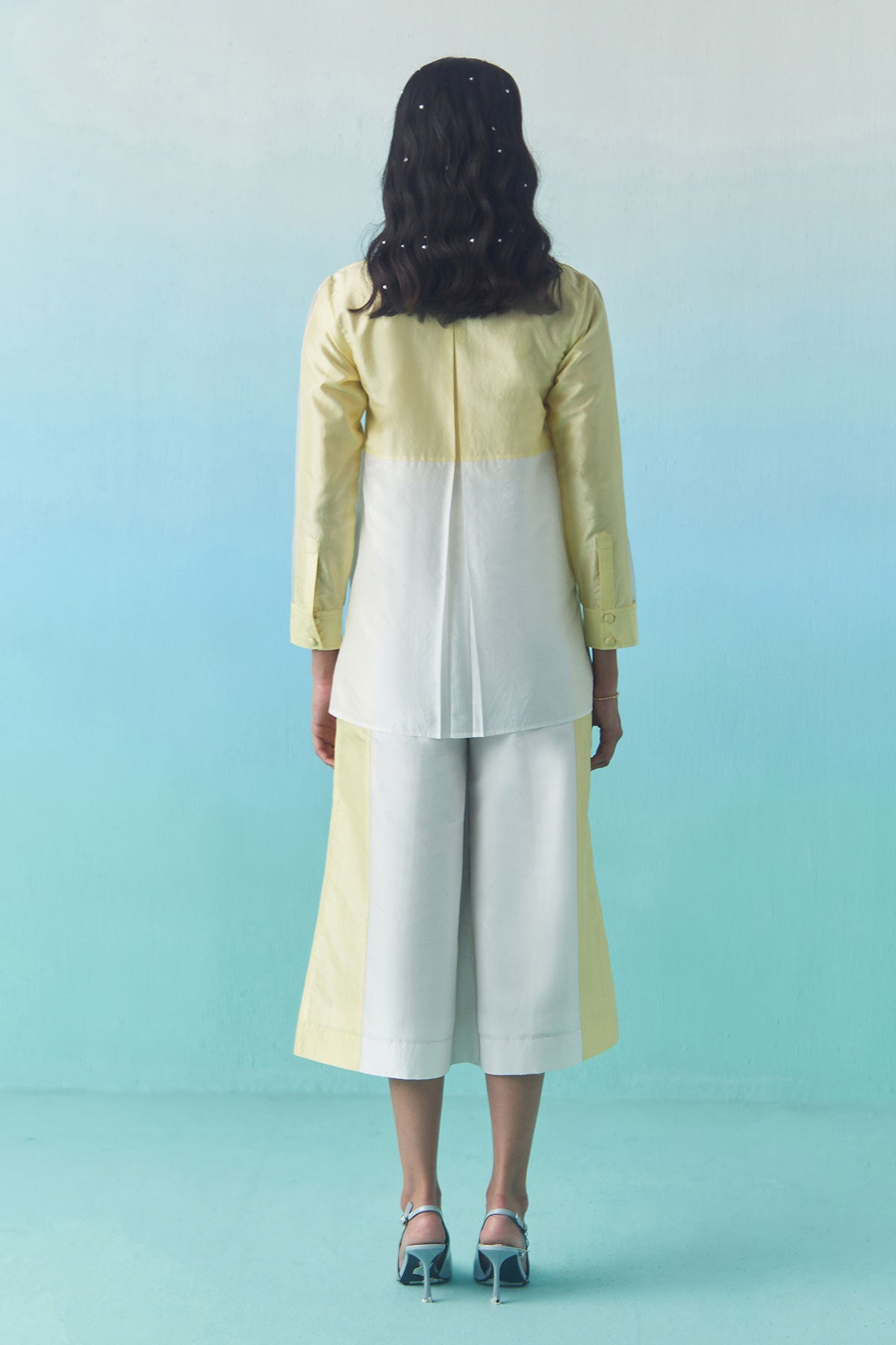 Butter Ivory Panelled Co-Ords