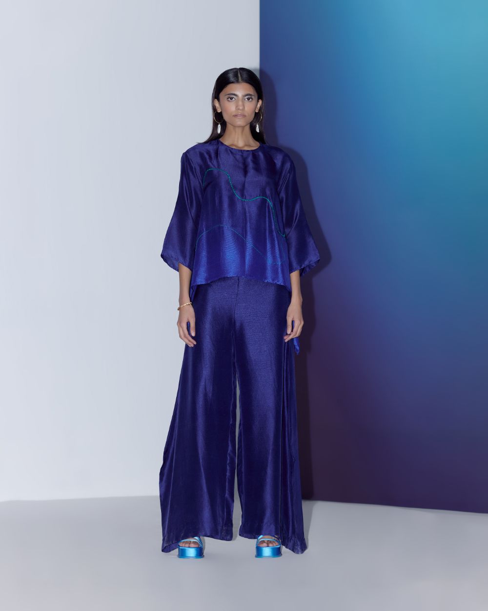 Midnight Sea Trouser