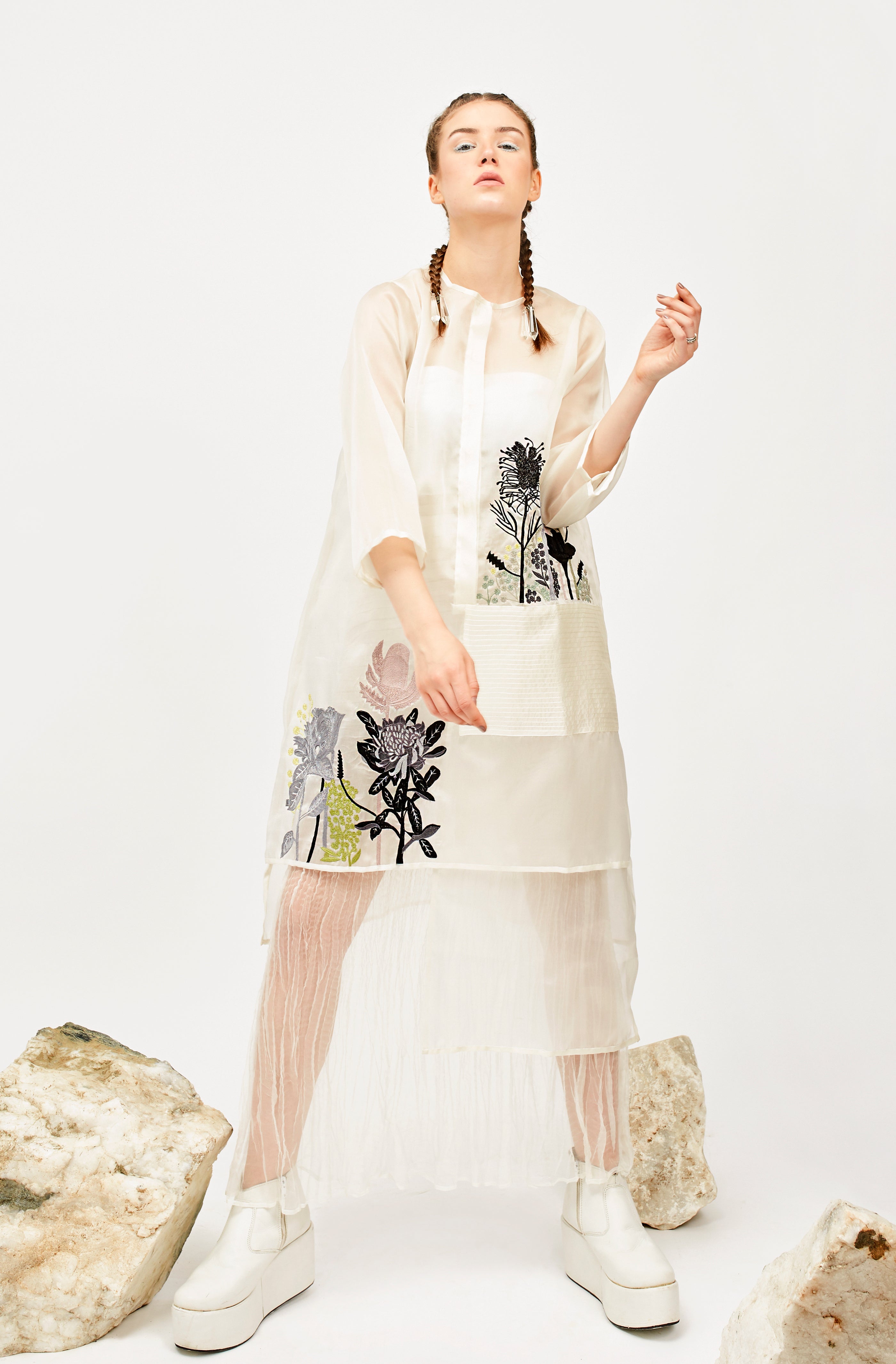 Contemporary garden tunic