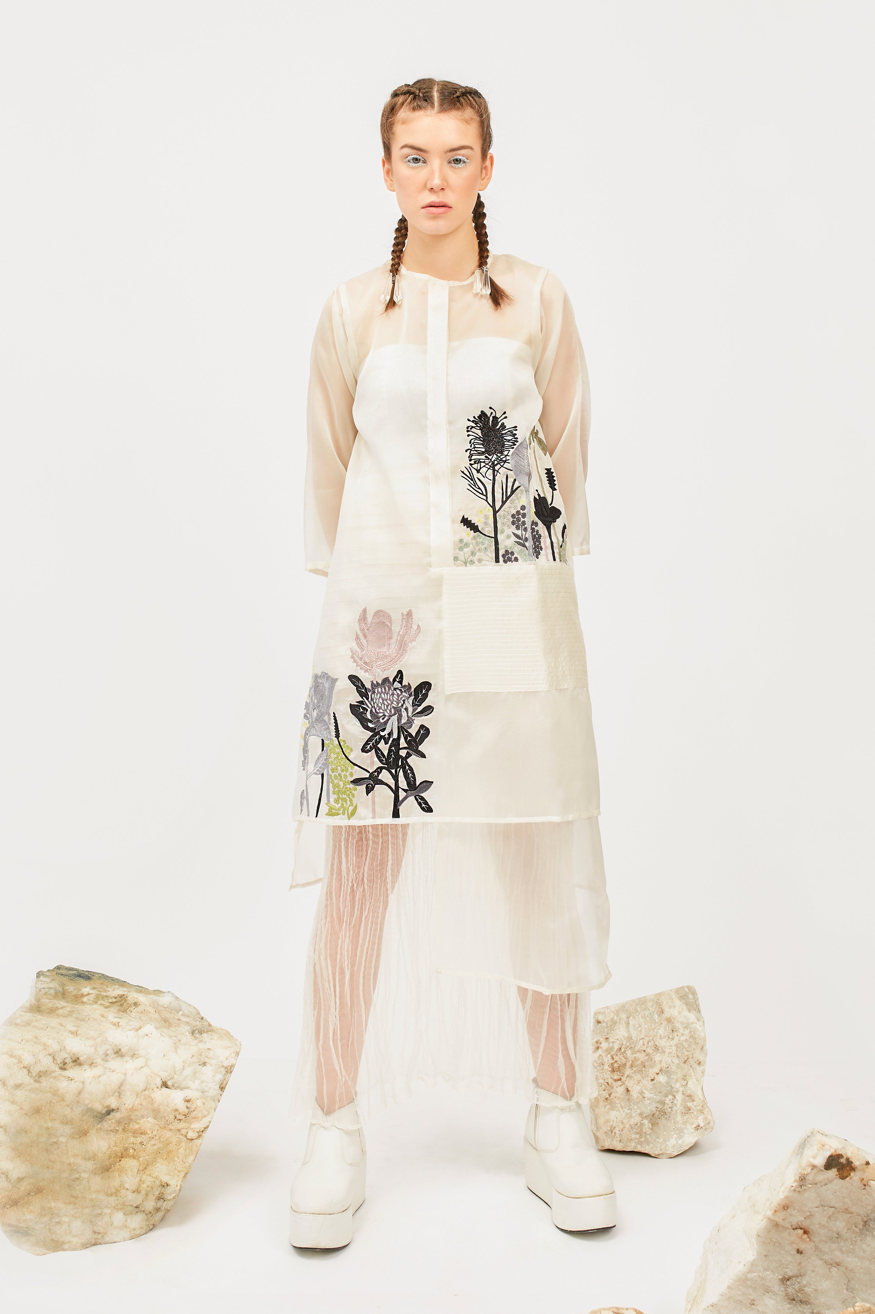 Contemporary garden tunic