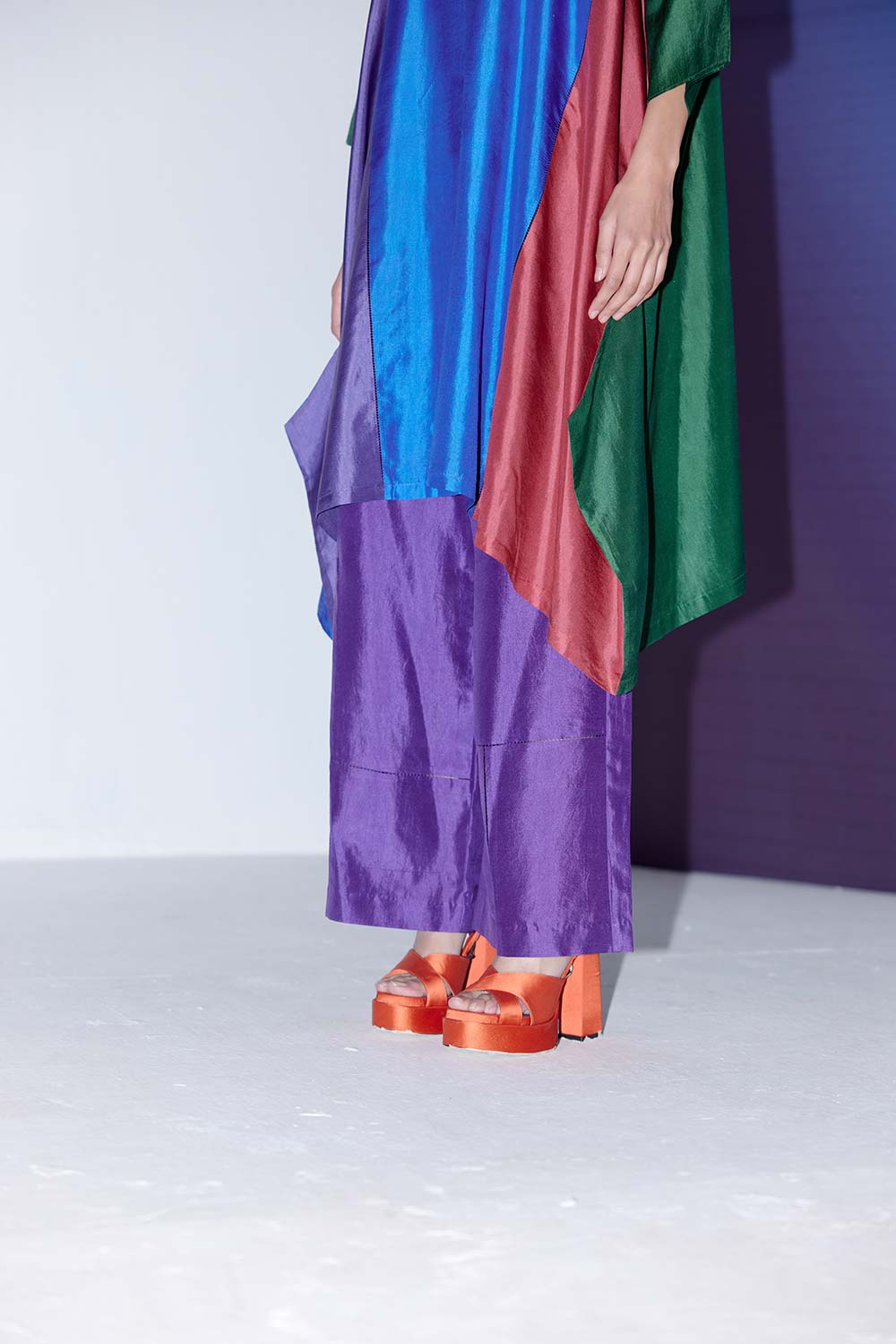 Purple Wide Legged Pants