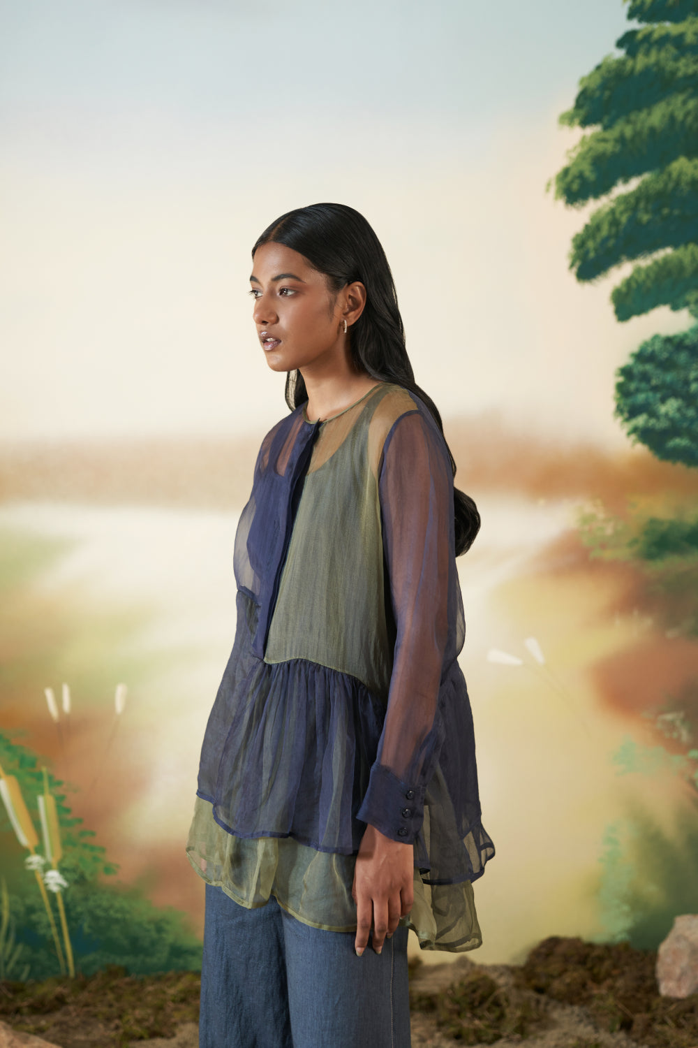 Cedar Half & Half Top