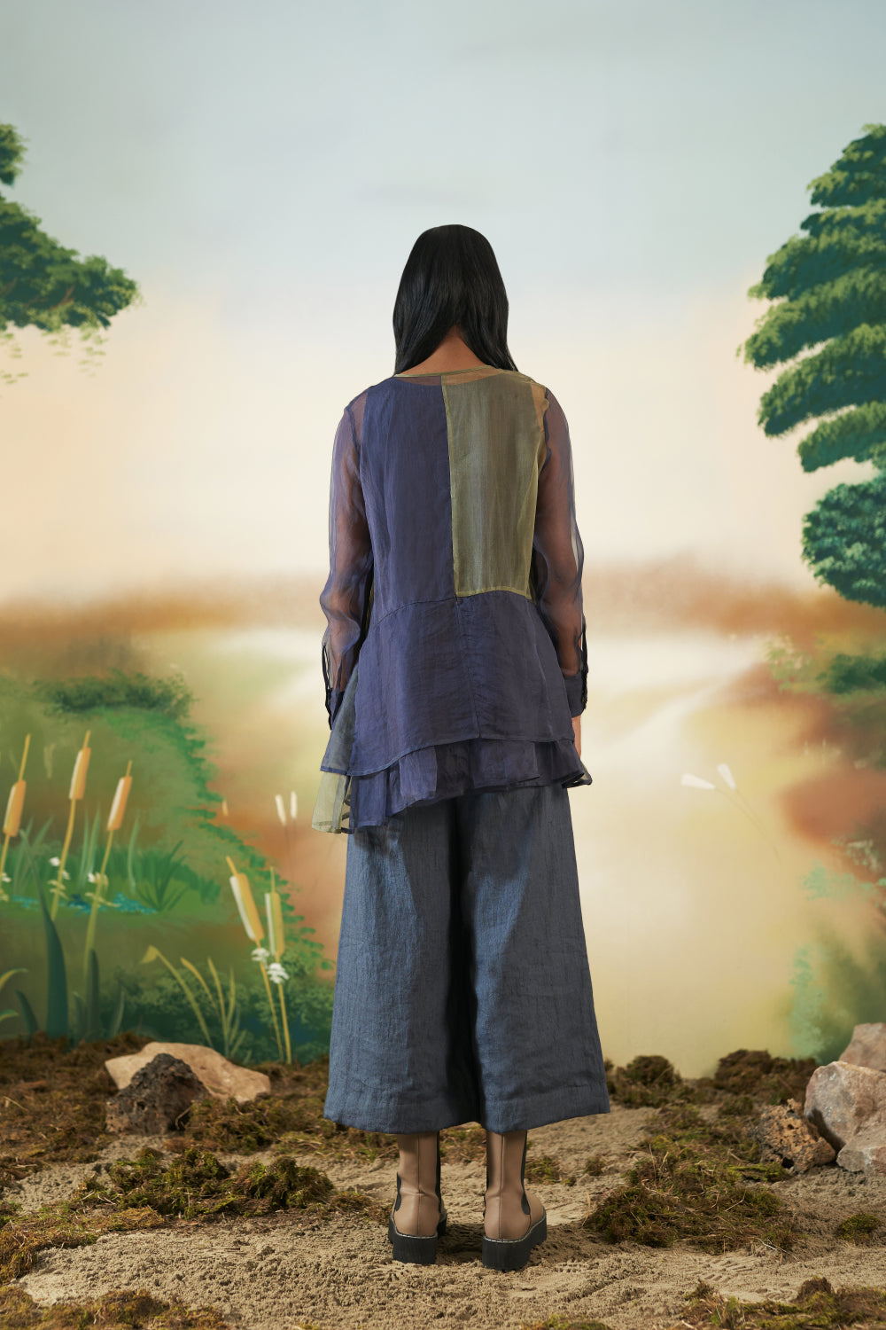 Cedar Half & Half Top