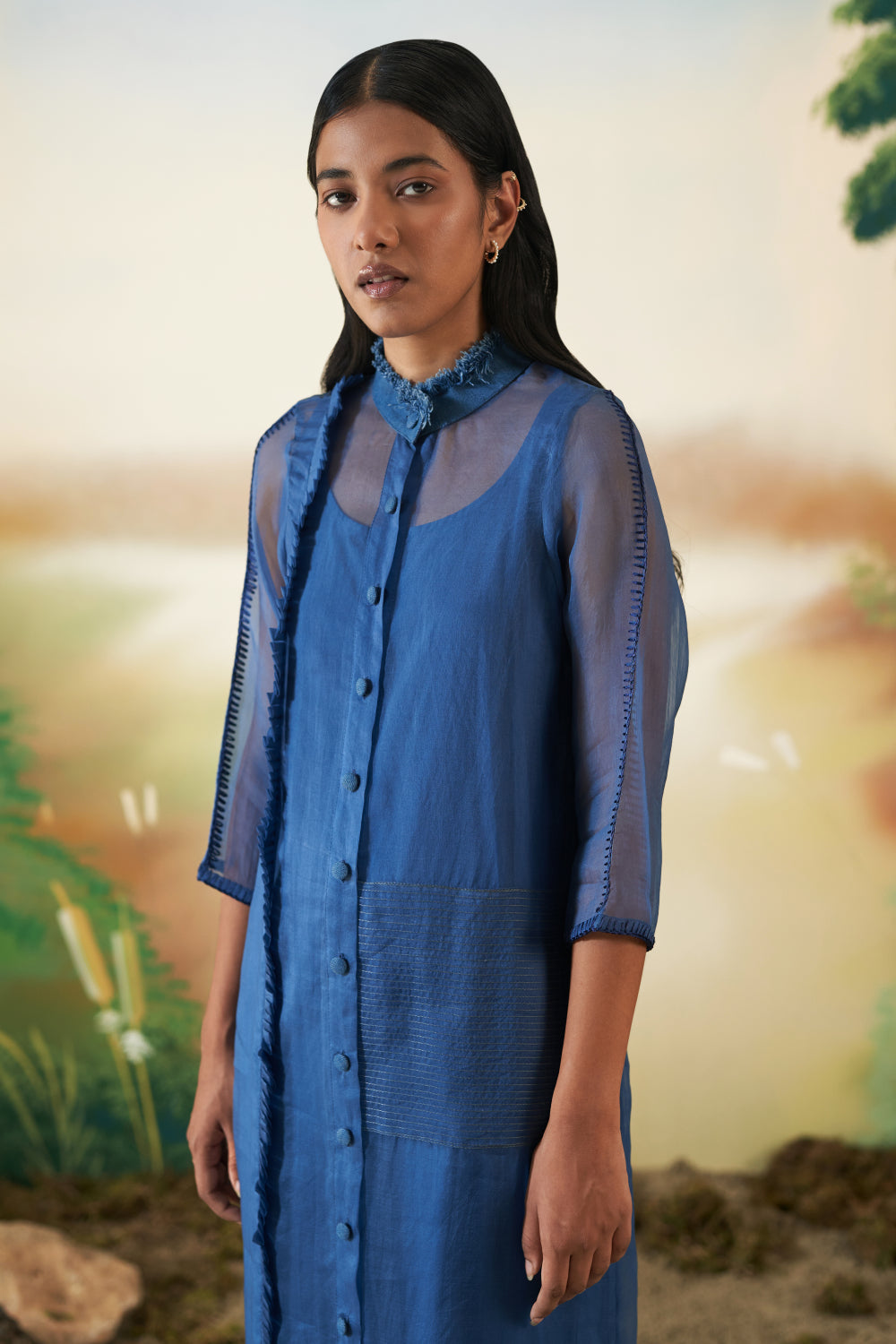 Monsoon In Woods Tunic