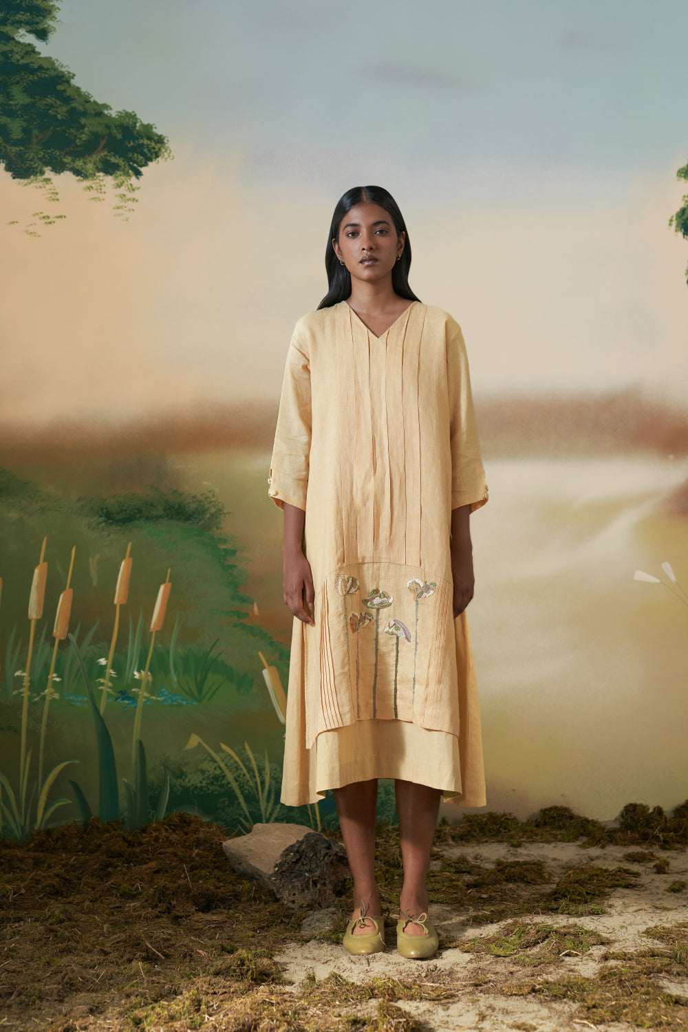 Primrose Tunic- Peach