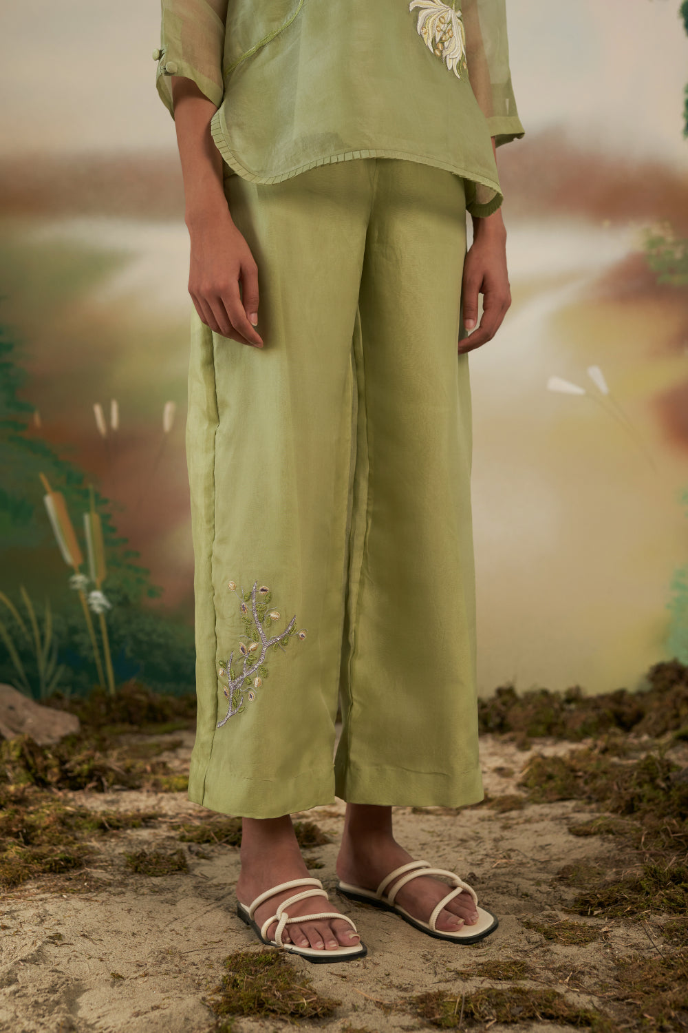 Wildflower Trouser - Green