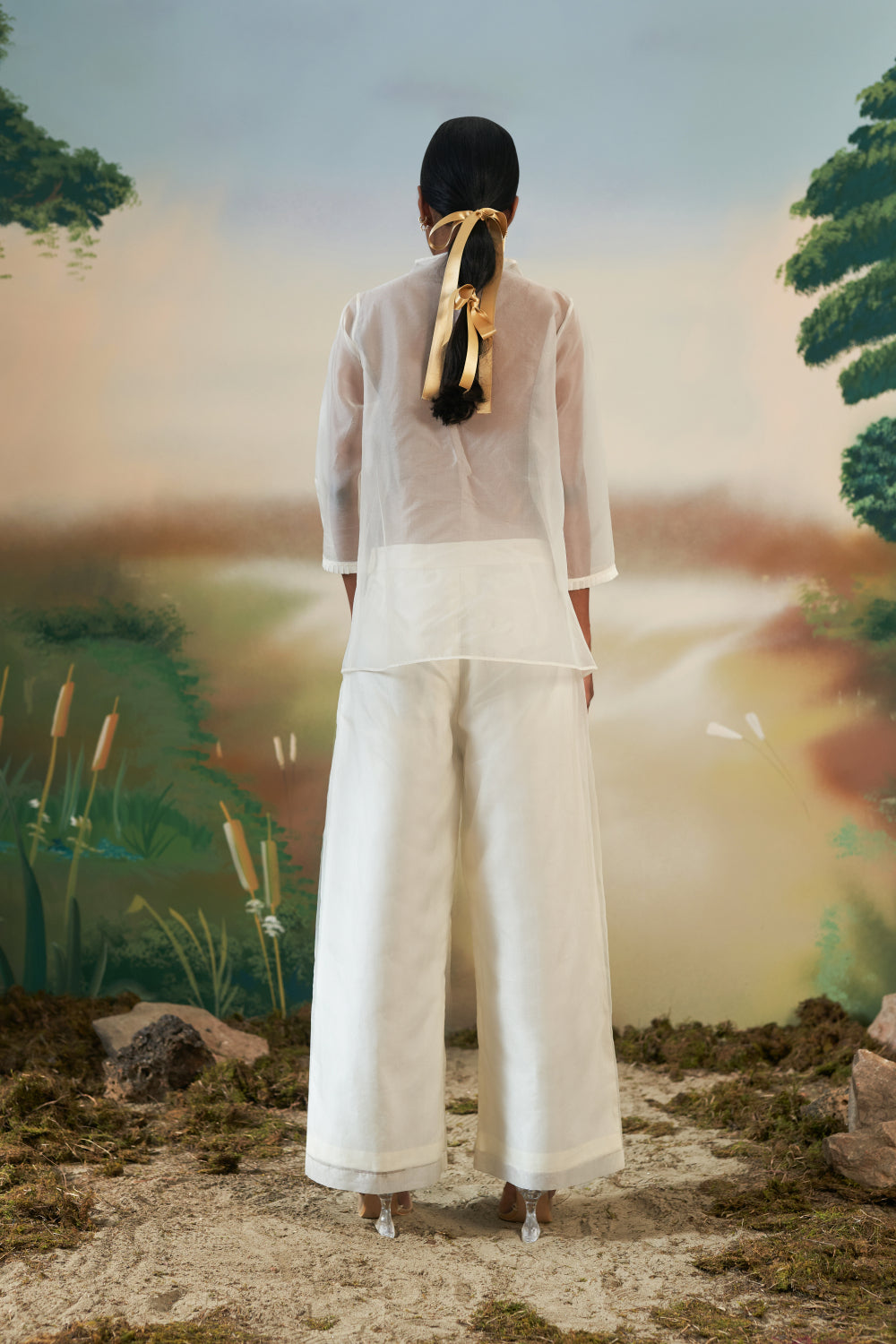 Garland High Neck Top