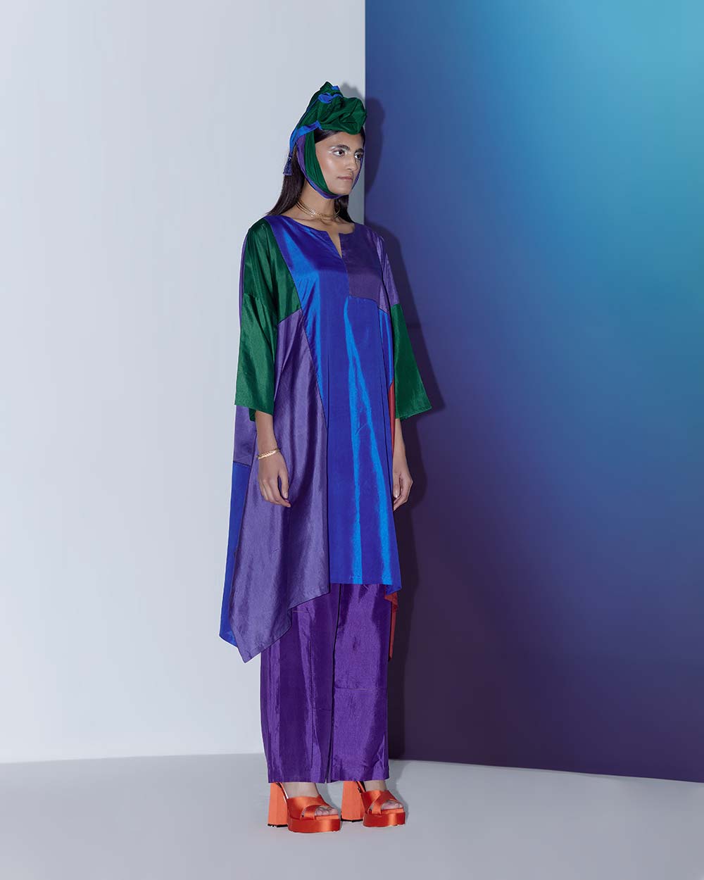 Purple Wide Legged Pants