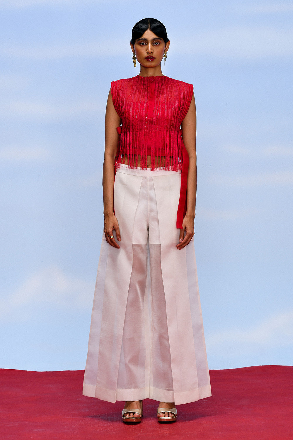 OPACITY PANTS - OFF WHITE