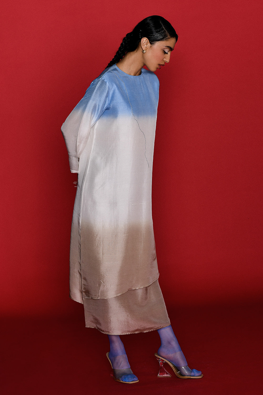 SKY AND SAND OMBRÉ TUNIC