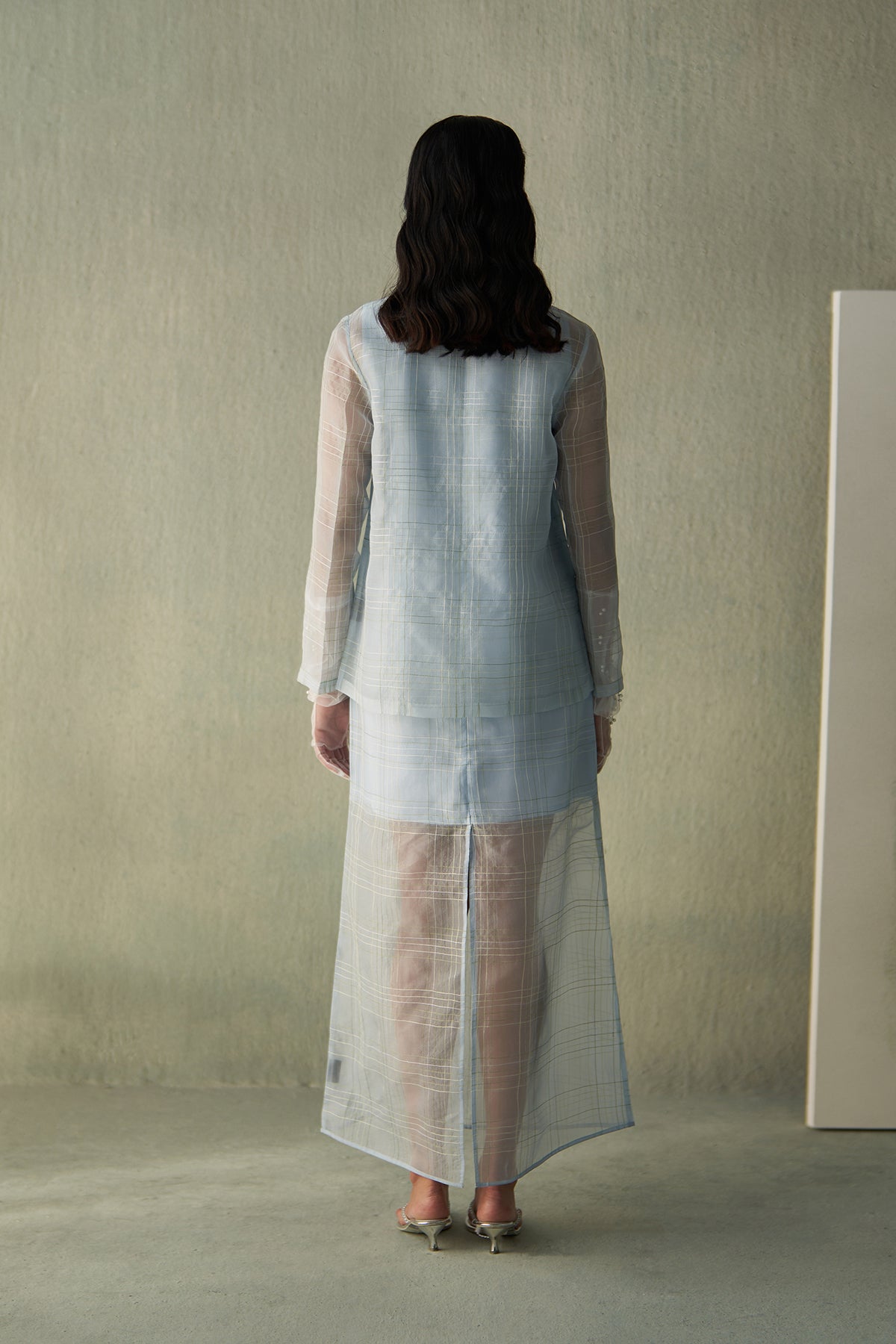 Sky Jacket And Dress Set