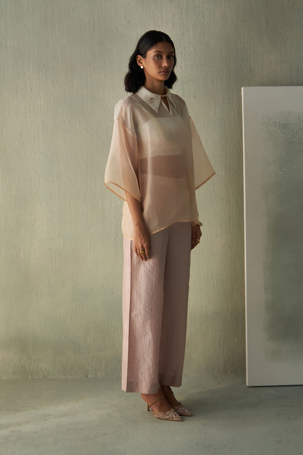 Sorbet Check Trousers