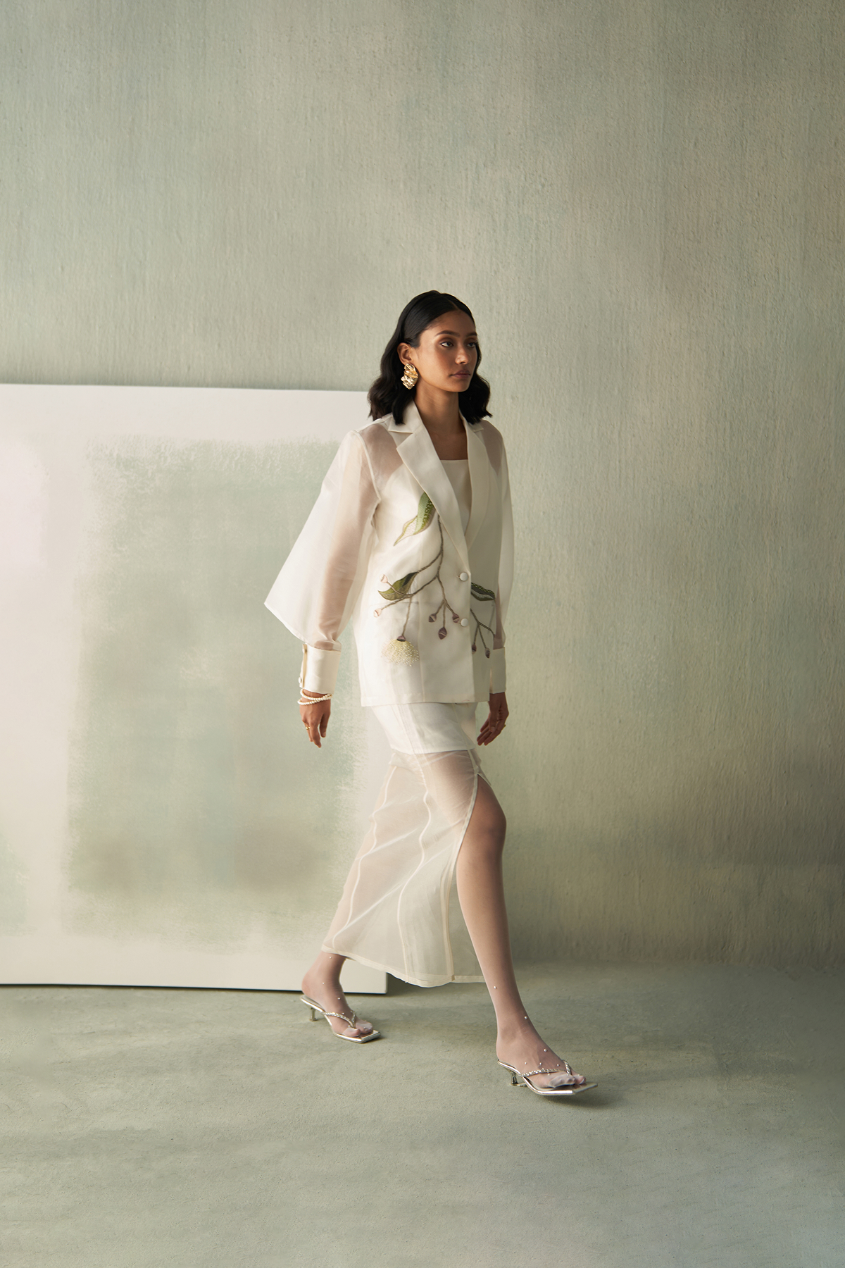 Eucalyptus sheer jacket