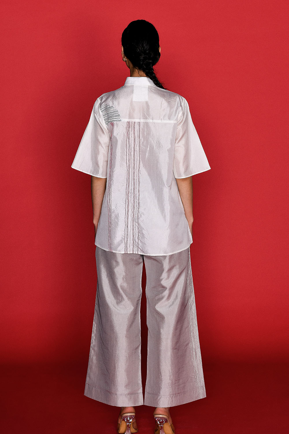 NATIVE GREY TROUSERS