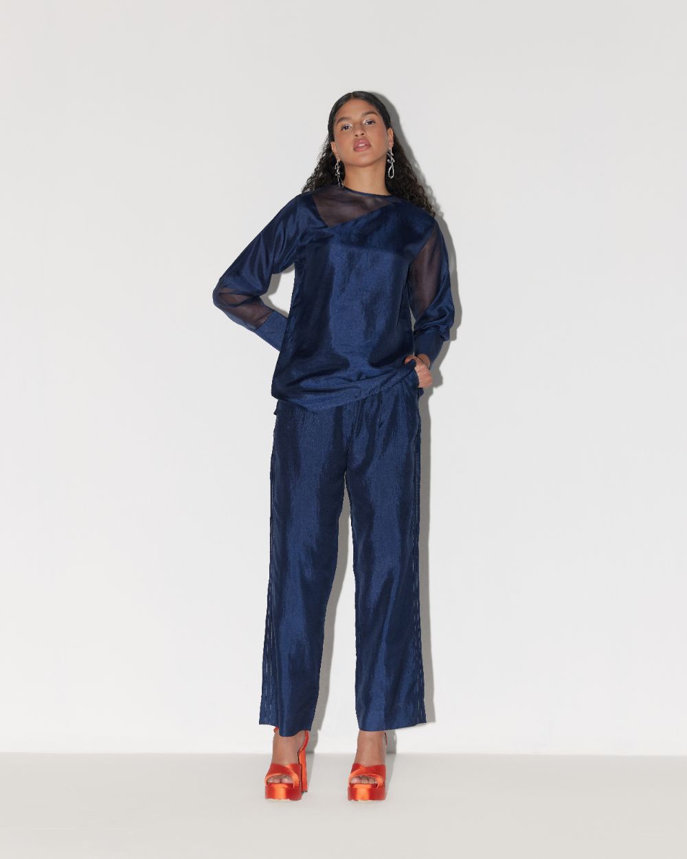Midnight Blue Trouser