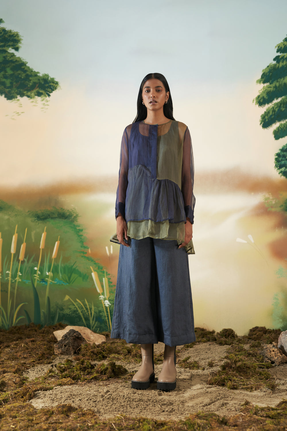 Cedar Half & Half Top