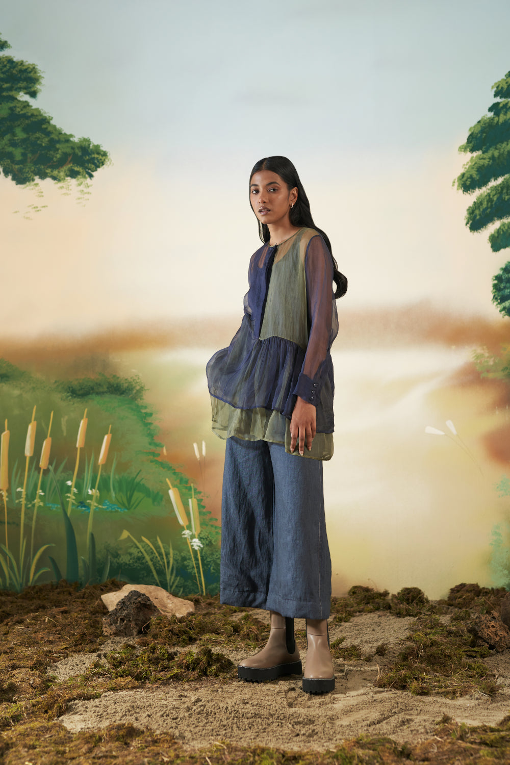 Cedar Half & Half Top