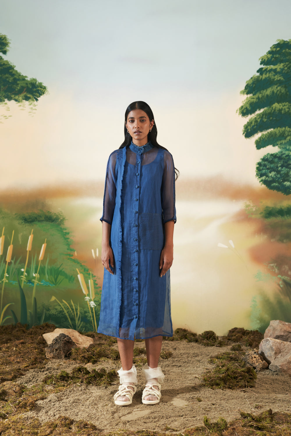 Monsoon In Woods Tunic