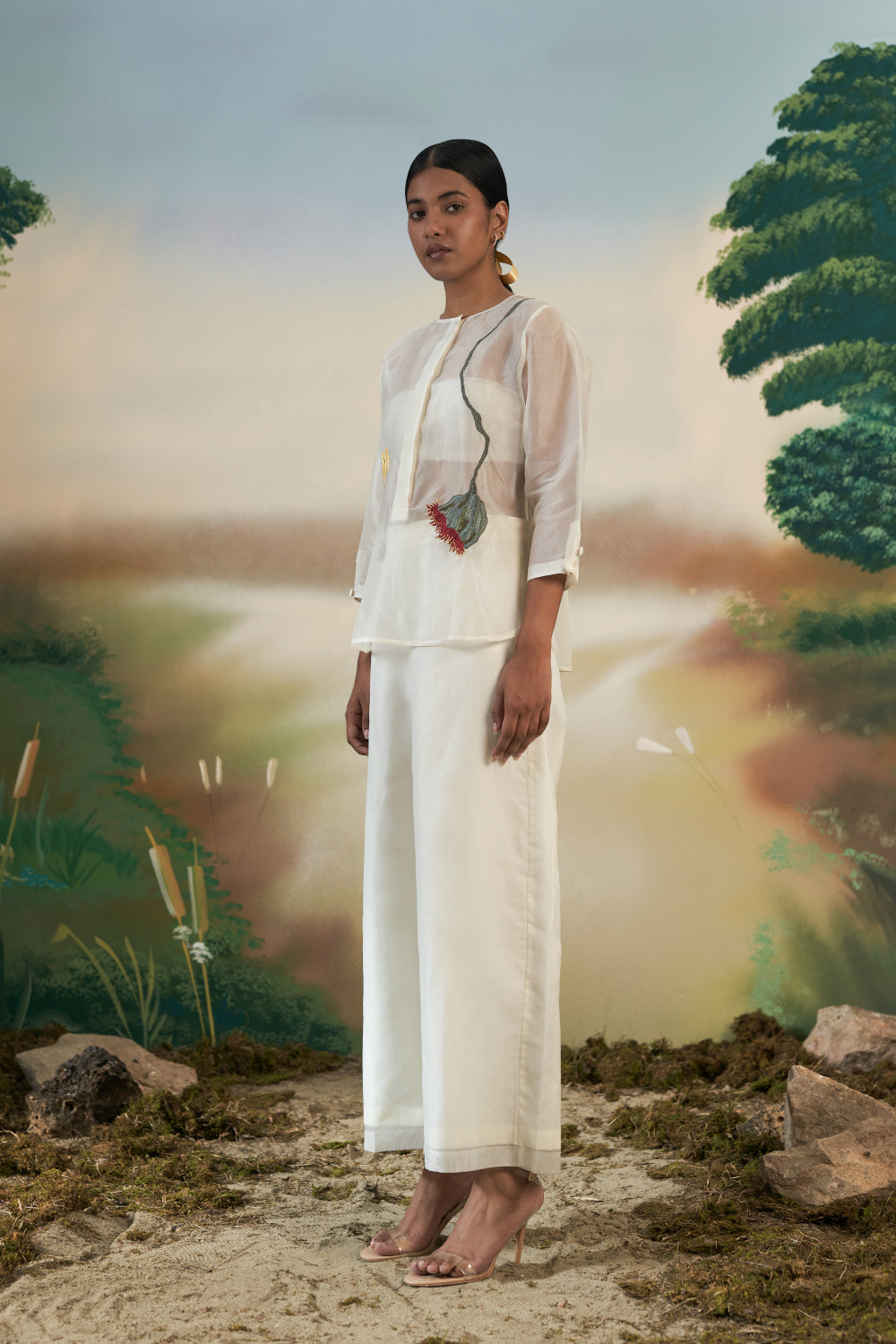 Wildflower Top- White